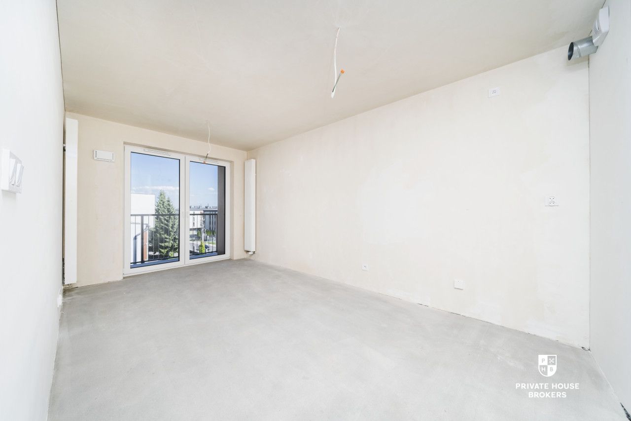 Bright and quiet 2-room apartment 39,88 m2 on the 3rd/6th floor with south-east exposure - Apartment - Sale - Kraków, Krowodrza / Bronowice