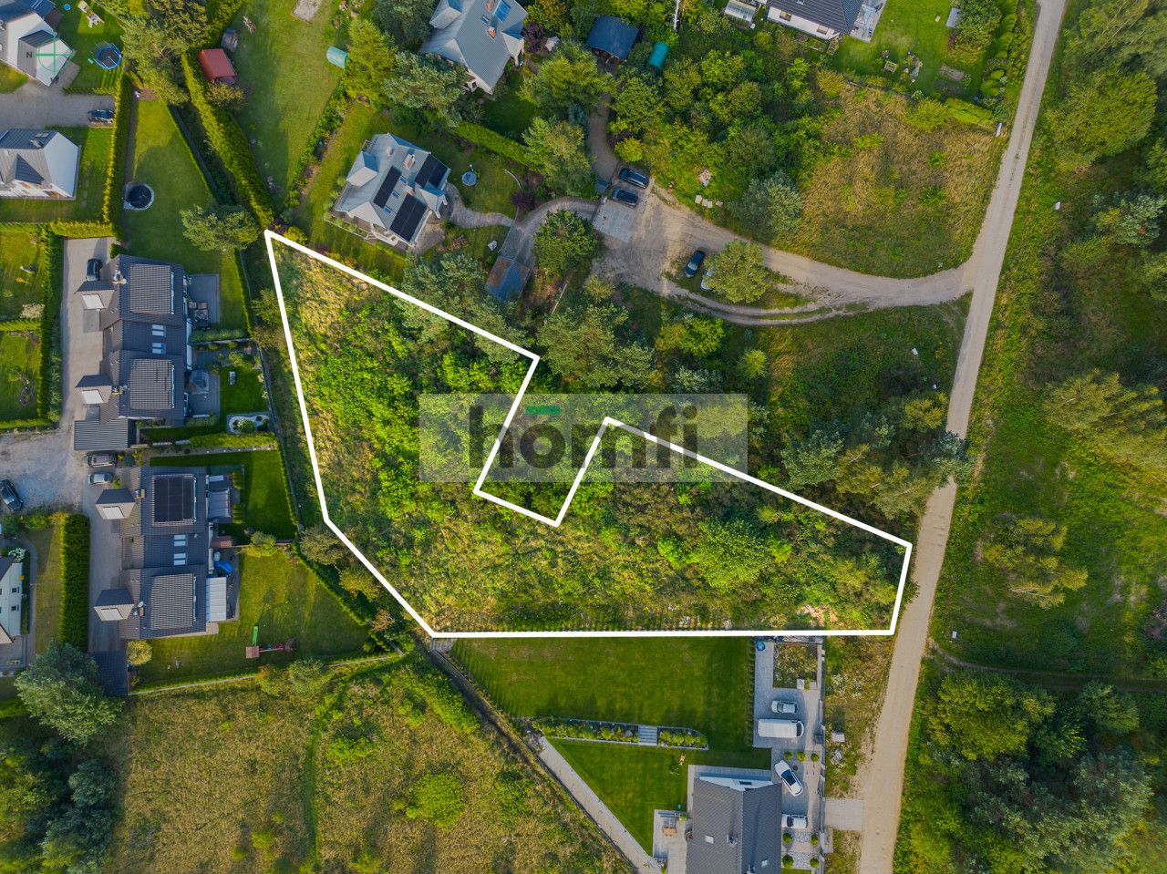 Trzy działki budowlane w Bojanie, 2500m² - Działka - Sprzedaż - Wejherowski, Szemud / Bojano