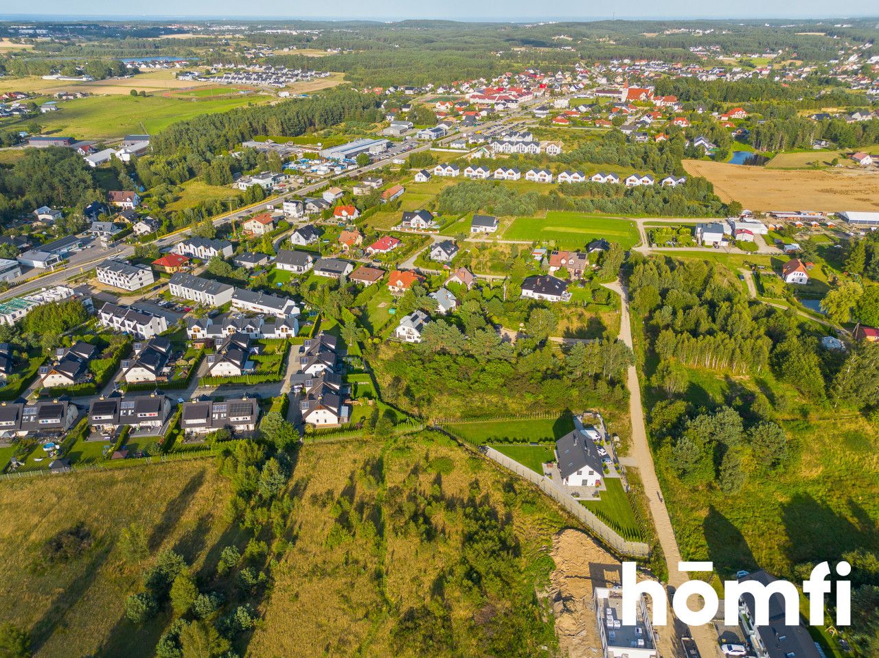 Trzy działki budowlane w Bojanie, 2500m² - Działka - Sprzedaż - Wejherowski, Szemud / Bojano