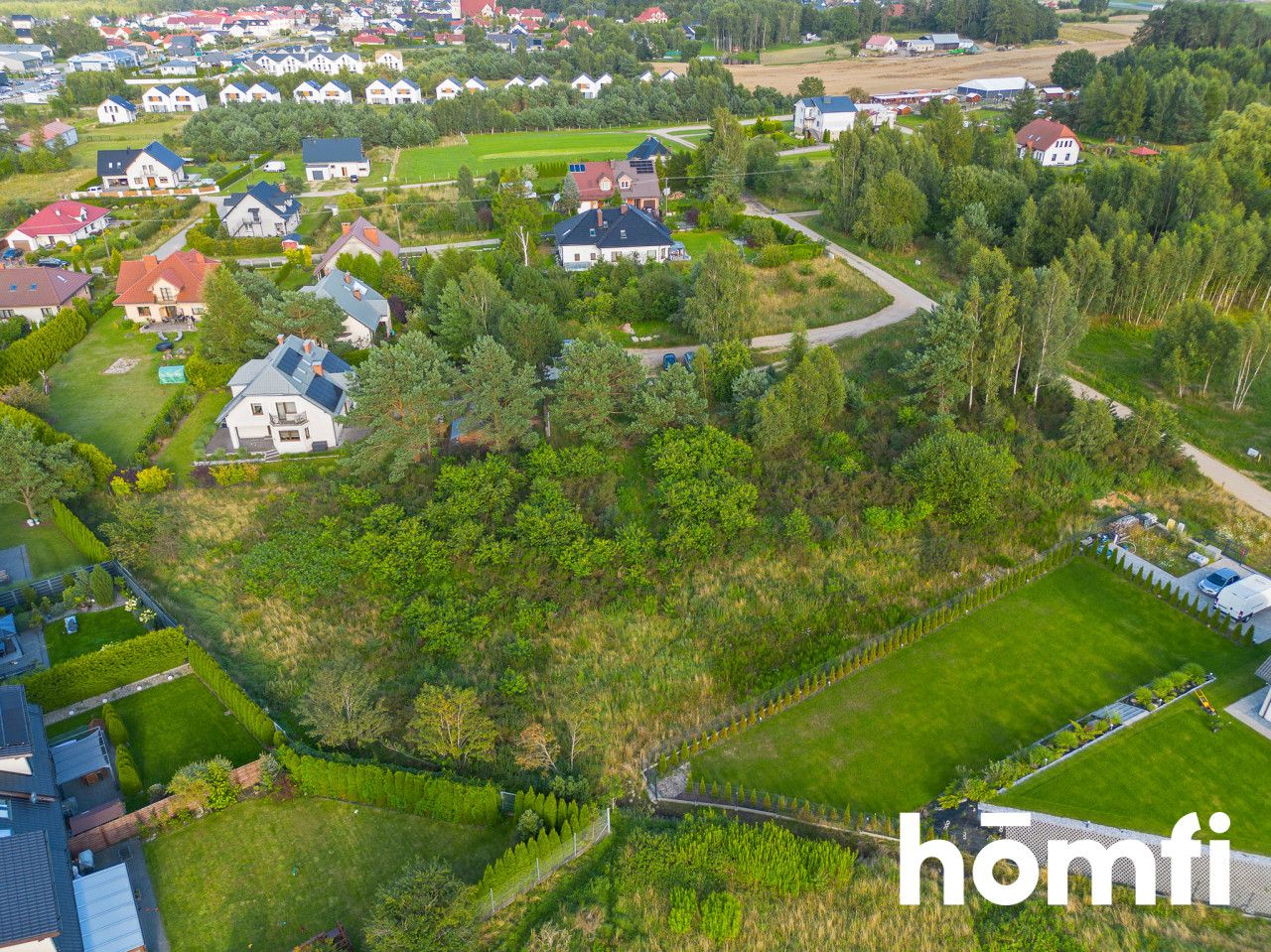 Trzy działki budowlane w Bojanie, 2500m² - Działka - Sprzedaż - Wejherowski, Szemud / Bojano