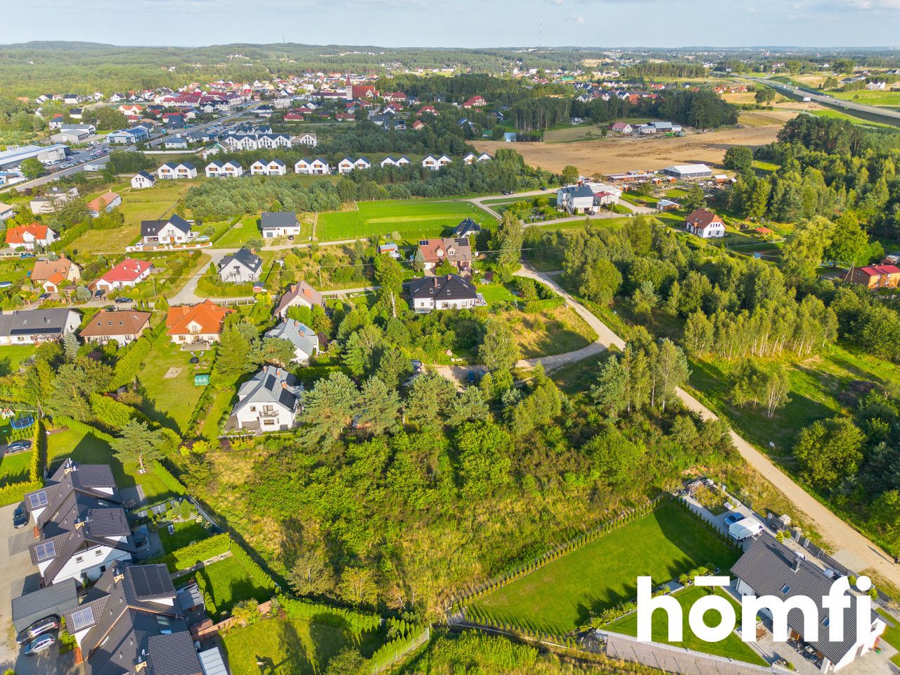 Trzy działki budowlane w Bojanie, 2500m² - Działka - Sprzedaż - Wejherowski, Szemud / Bojano