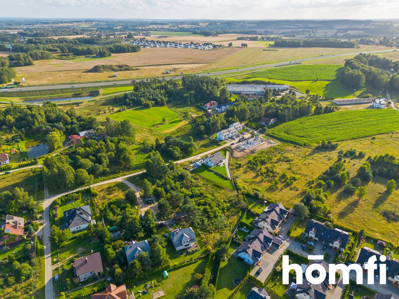 Trzy działki budowlane w Bojanie, 2500m² - Działka - Sprzedaż - Wejherowski, Szemud / Bojano