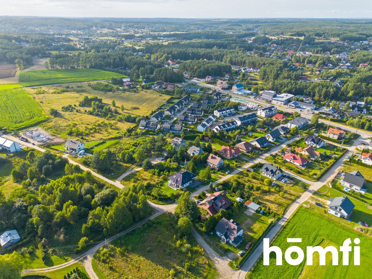 Trzy działki budowlane w Bojanie, 2500m² - Działka - Sprzedaż - Wejherowski, Szemud / Bojano