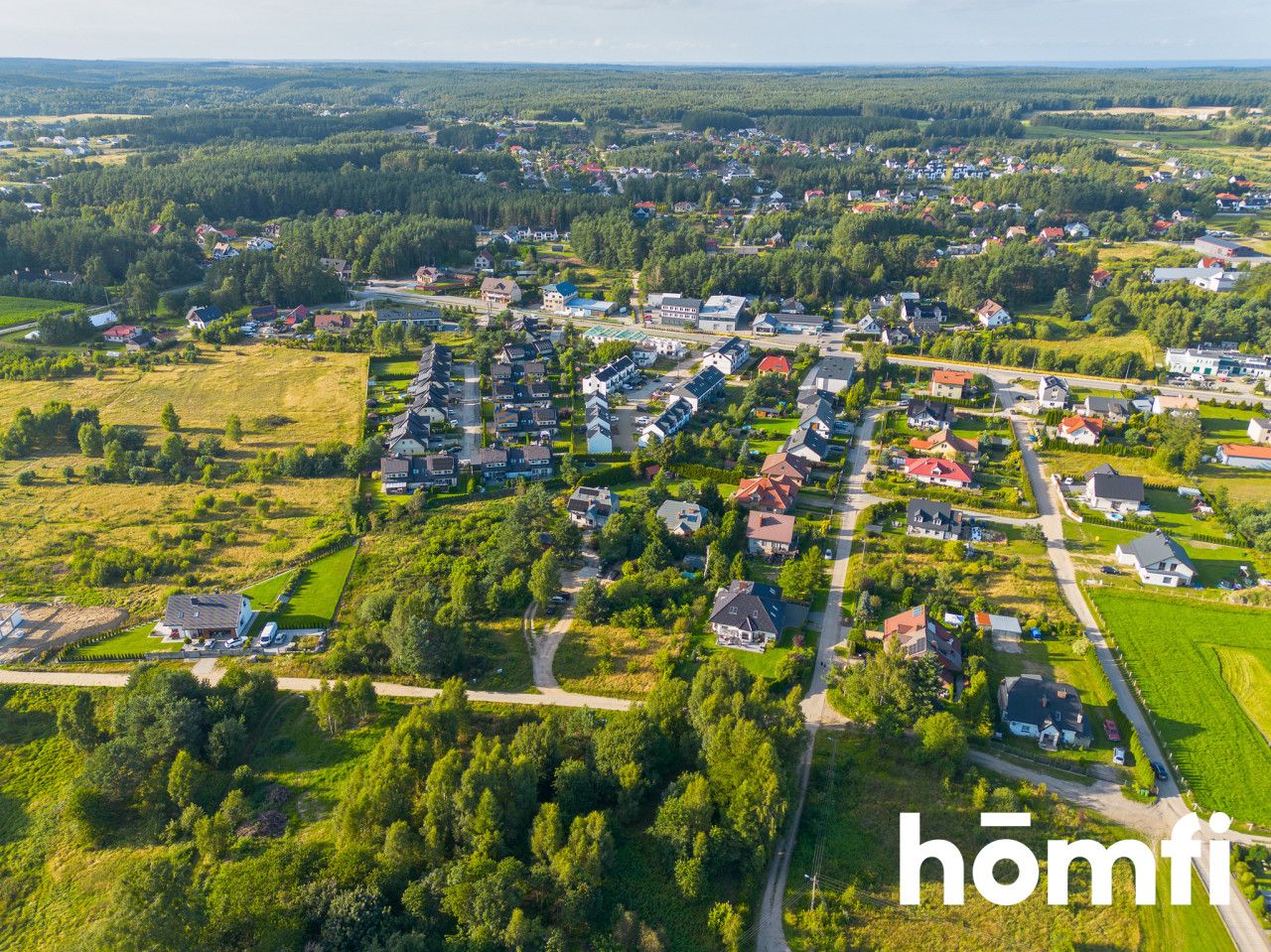 Trzy działki budowlane w Bojanie, 2500m² - Działka - Sprzedaż - Wejherowski, Szemud / Bojano