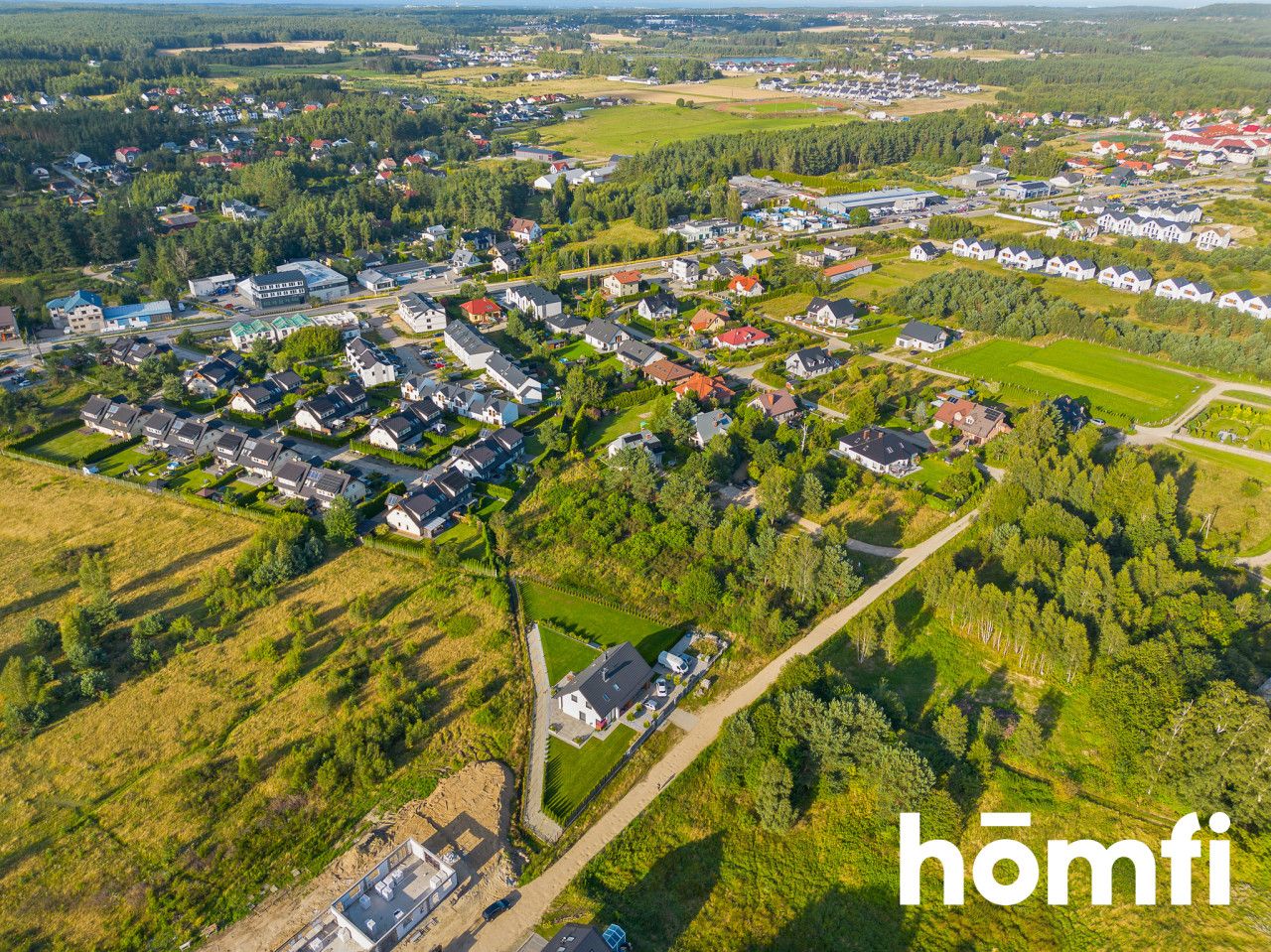 Trzy działki budowlane w Bojanie, 2500m² - Działka - Sprzedaż - Wejherowski, Szemud / Bojano