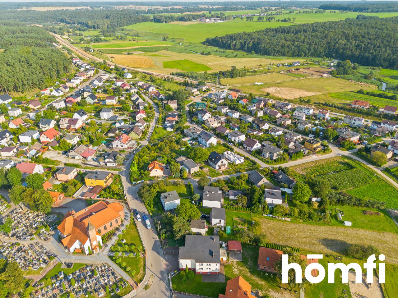 Działka pod zabudowę mieszkaniową w Kiełpinie 700m² - Działka - Sprzedaż - Kartuski, Kartuzy / Kiełpino