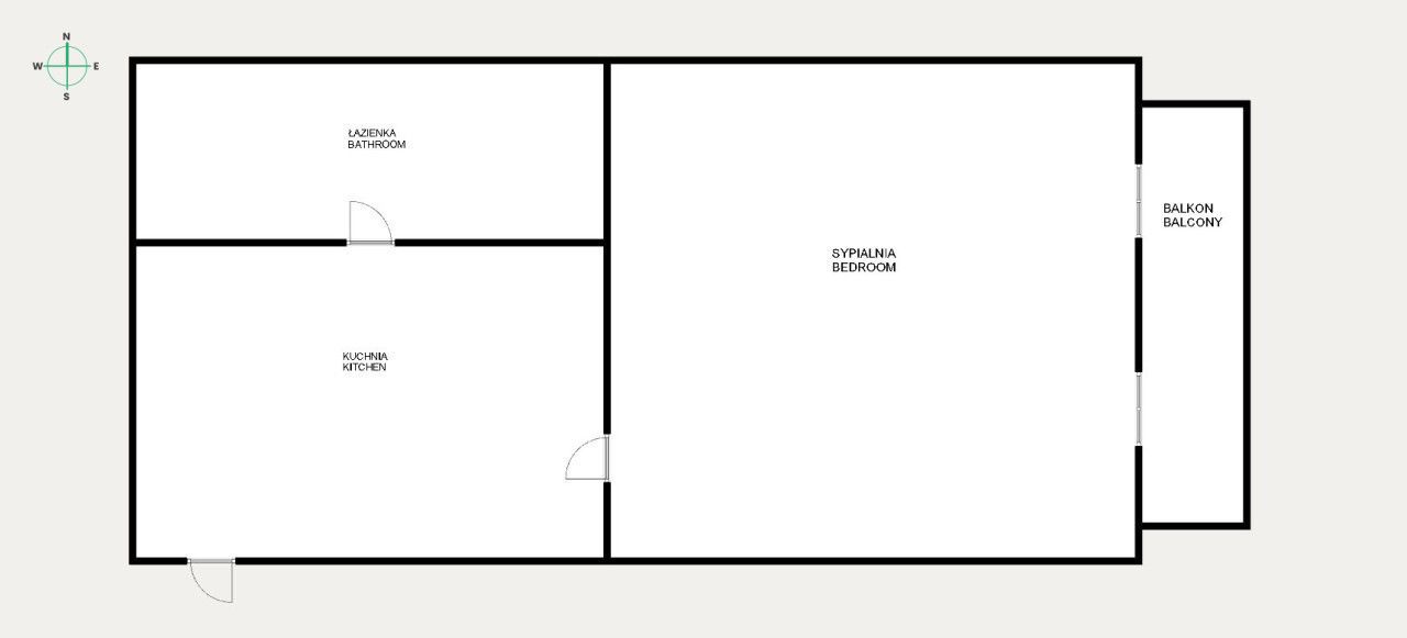 Kawalerka w idealnym stanie! - Mieszkanie - Wynajem - Kraków, Krowodrza