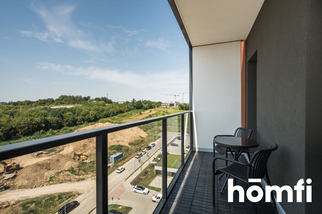 A brand new 1-bedroom apartment 37,5 m2 with panoramic views of Krakow (Banacha Street, Krowodrza Górka) - Apartment - Rent - Kraków, Krowodrza / Górka Narodowa