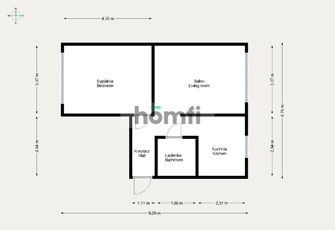 Mieszkanie na parterze po remoncie w Pionkach - Mieszkanie - Sprzedaż - Radomski, Pionki