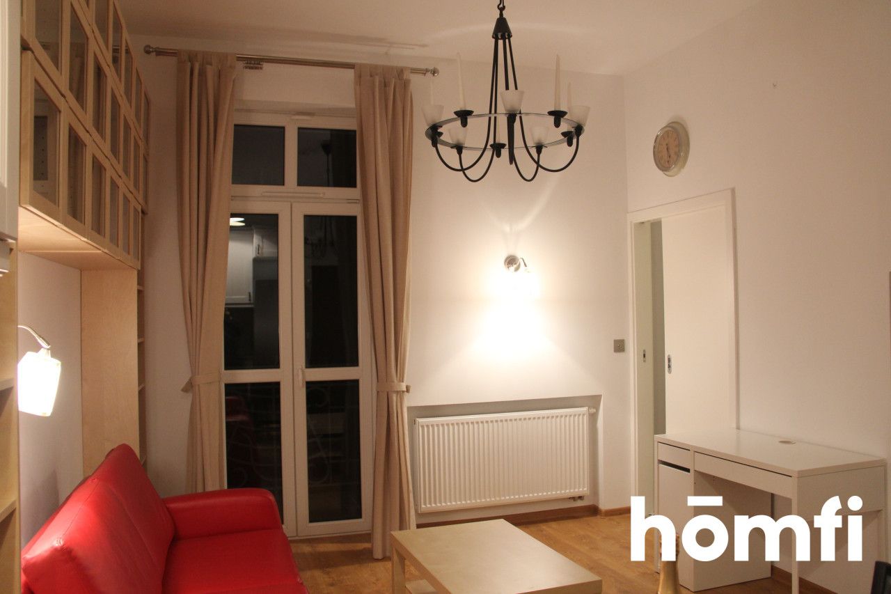 Studio with balcony | Krowodrza, Kawiory street - Apartment - Rent - Kraków, Krowodrza