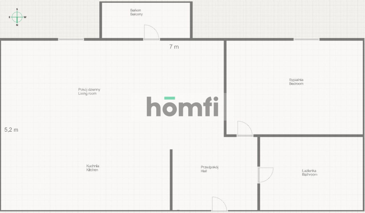 Unikalna,nietuzinkowa kawalerka z pięknym widokiem - Mieszkanie - Sprzedaż - Wrocław, Fabryczna / Grabiszyn-Grabiszynek