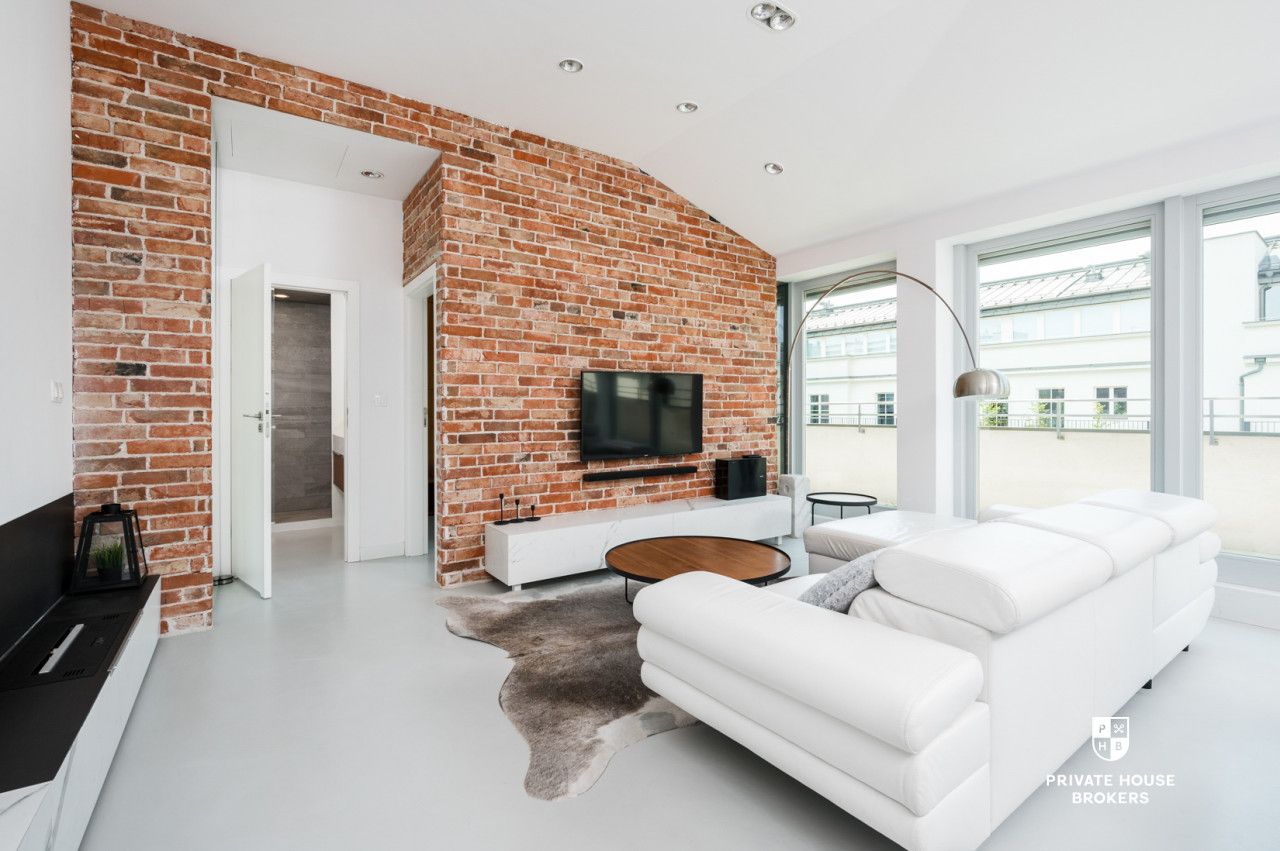 55m2 penthouse in high standard in Angel Wawel - Apartment - Rent - Kraków, Śródmieście / Stare Miasto