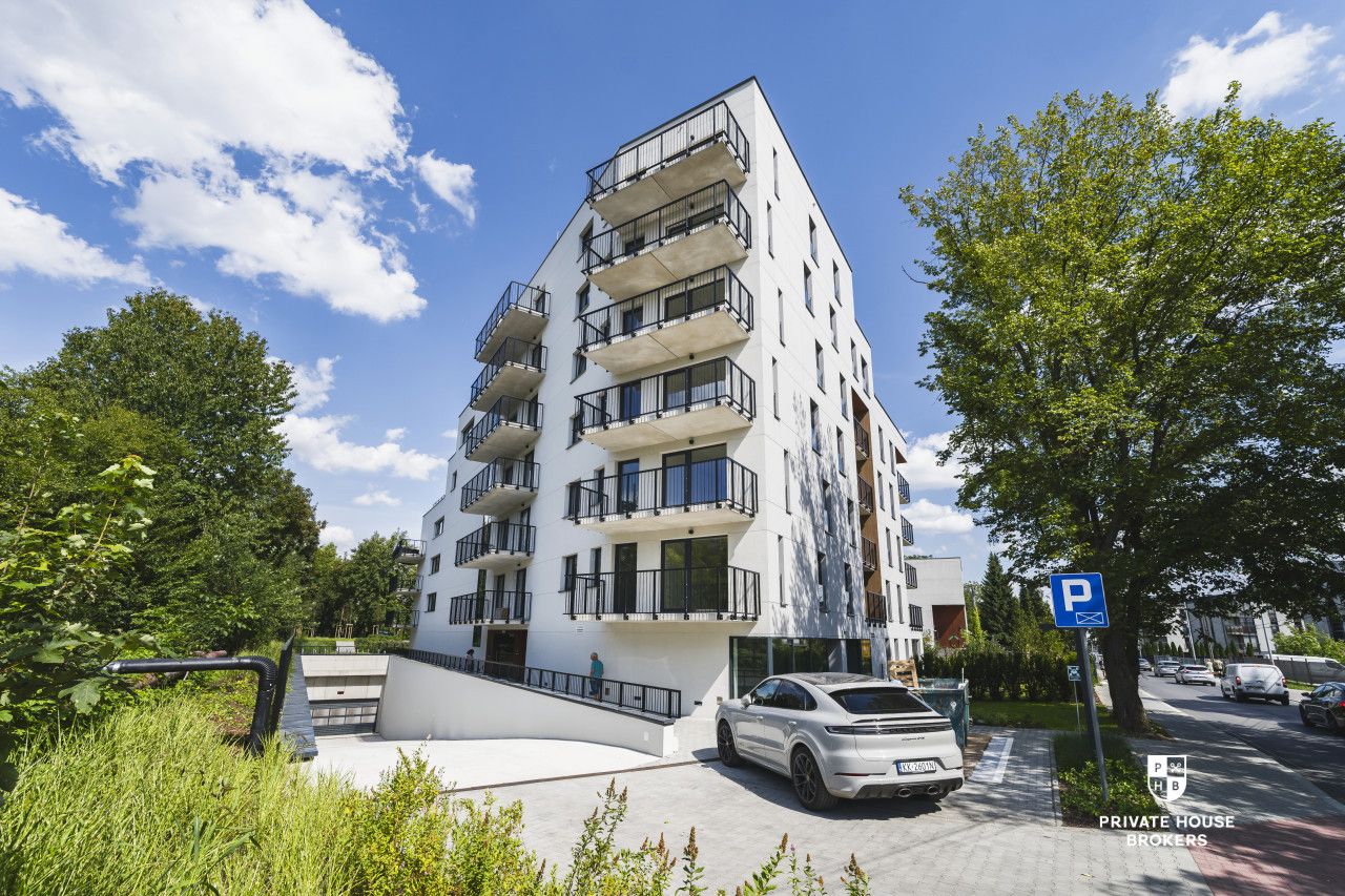Quiet 2-room apartment 40m2 on the 2nd floor - Apartamenty Radzikowskiego 98 - Apartment - Sale - Kraków, Krowodrza / Azory
