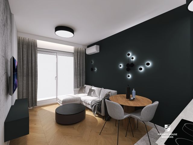 Quiet 2-room apartment 40m2 on the 2nd floor - Apartamenty Radzikowskiego 98 - Apartment - Sale - Kraków, Krowodrza / Azory