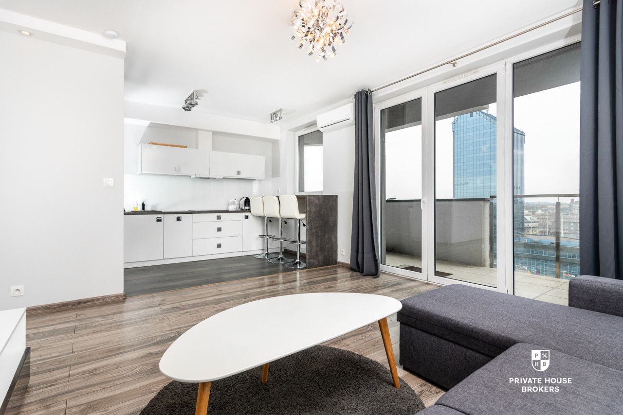 Air-conditioned and bright 48m² apartment - Graffit House - Apartment - Rent - Kraków, Śródmieście / Grzegórzki