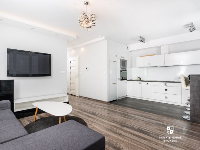 Air-conditioned and bright 48m² apartment - Graffit House - Apartment - Rent - Kraków, Śródmieście / Grzegórzki
