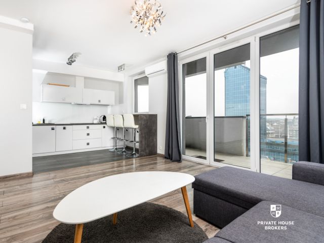 Air-conditioned and bright 48m² apartment - Graffit House - Apartment - Rent - Kraków, Śródmieście / Grzegórzki