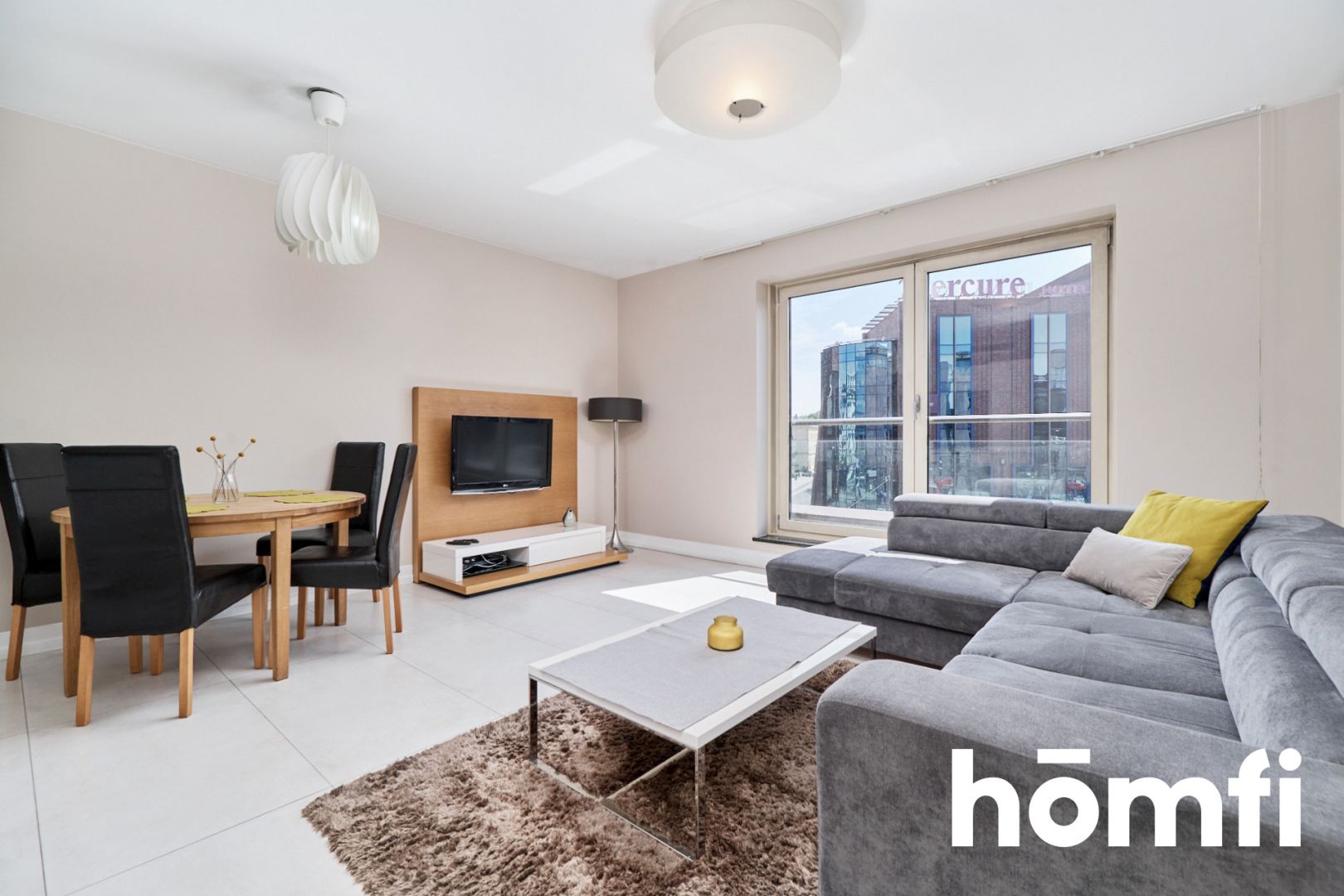 2-room 52.6 m2 with a balcony / Centrum / Justin Center / Krawiecka - Квартира - Оренда - Wrocław, Stare Miasto