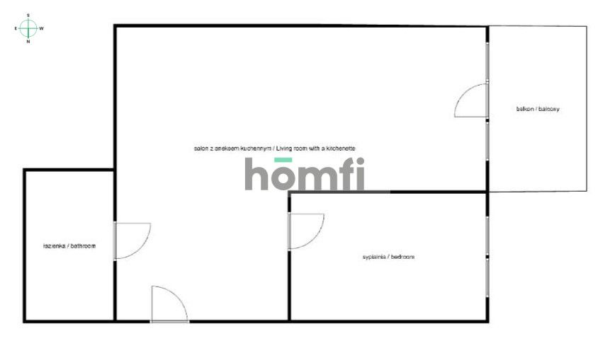 Aura Toruńska City Center 57.8 m2 old town + parking - Apartment - Rent - Gdańsk, Śródmieście