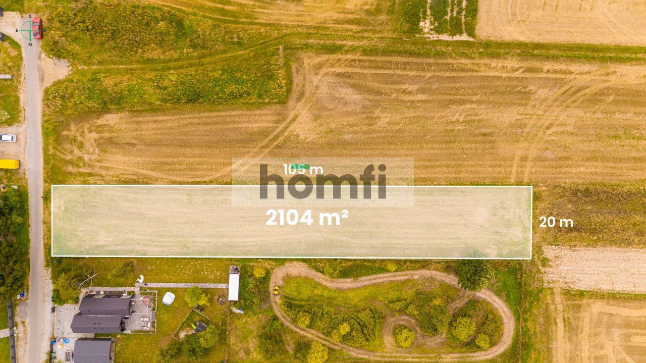 Duża działka budowlana w Zachowicach z gotowym projektem - Działka - Sprzedaż - Wrocławski, Kąty Wrocławskie / Zachowice