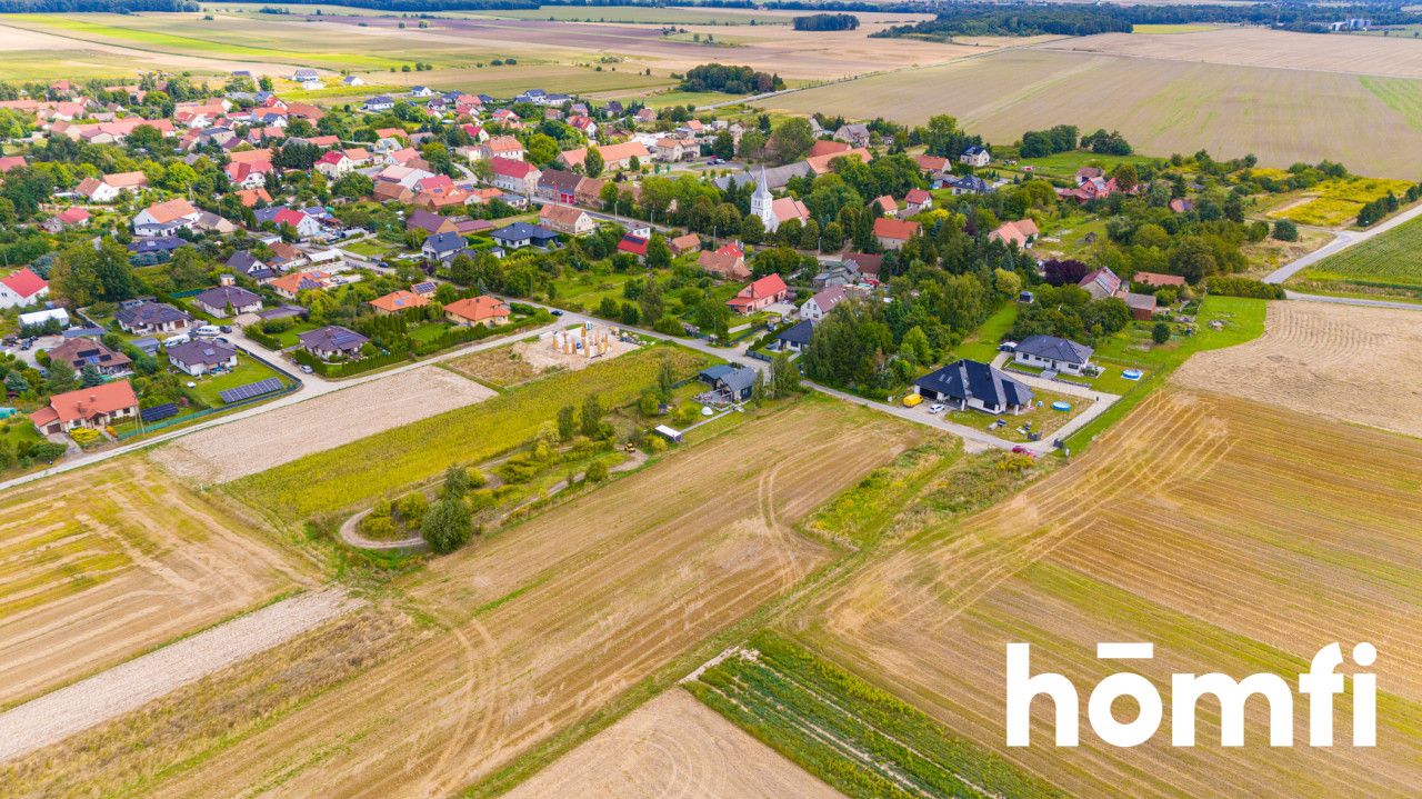 Duża działka budowlana w Zachowicach z gotowym projektem - Działka - Sprzedaż - Wrocławski, Kąty Wrocławskie / Zachowice