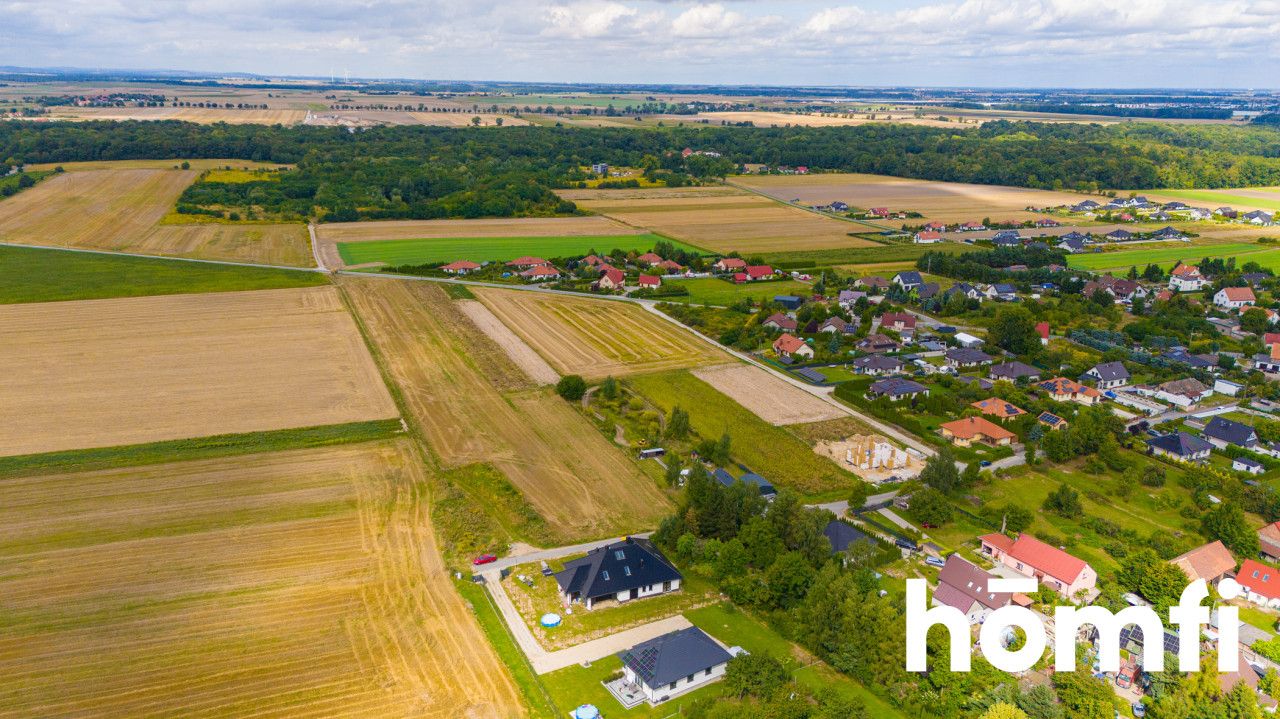 Duża działka budowlana w Zachowicach z gotowym projektem - Działka - Sprzedaż - Wrocławski, Kąty Wrocławskie / Zachowice