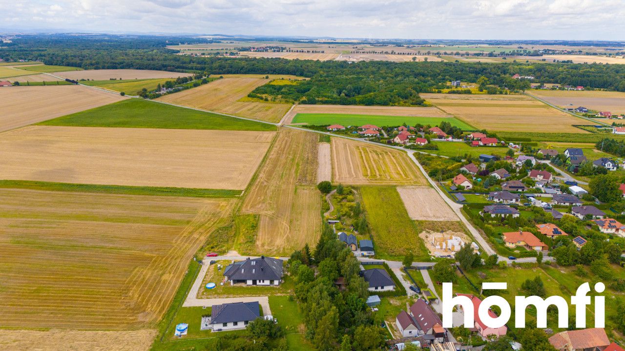 Duża działka budowlana w Zachowicach z gotowym projektem - Działka - Sprzedaż - Wrocławski, Kąty Wrocławskie / Zachowice
