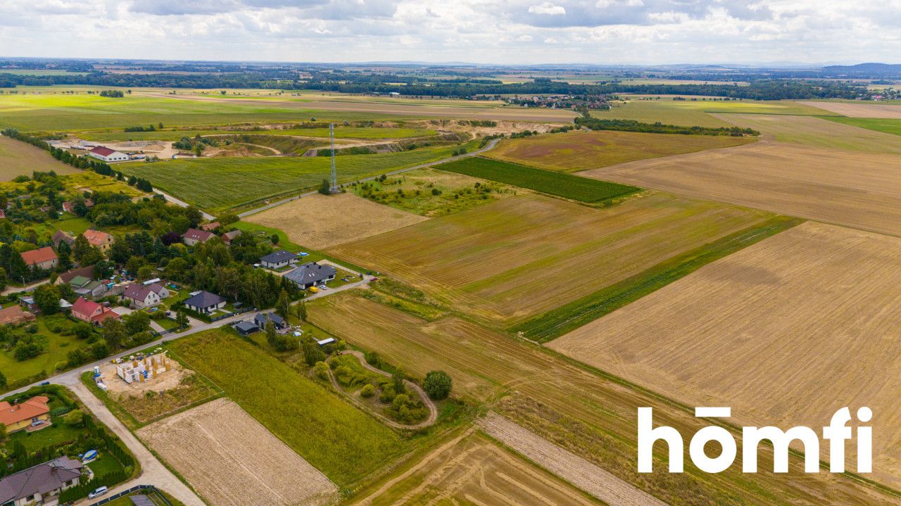 Duża działka budowlana w Zachowicach z gotowym projektem - Działka - Sprzedaż - Wrocławski, Kąty Wrocławskie / Zachowice