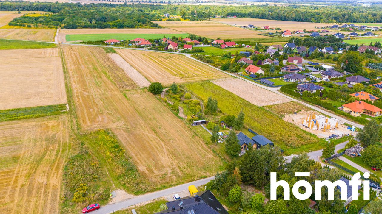 Duża działka budowlana w Zachowicach z gotowym projektem - Działka - Sprzedaż - Wrocławski, Kąty Wrocławskie / Zachowice