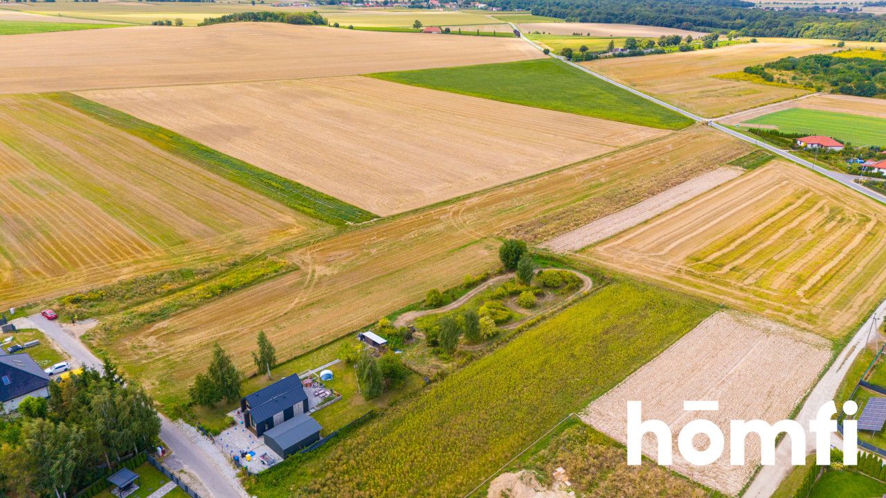 Duża działka budowlana w Zachowicach z gotowym projektem - Działka - Sprzedaż - Wrocławski, Kąty Wrocławskie / Zachowice