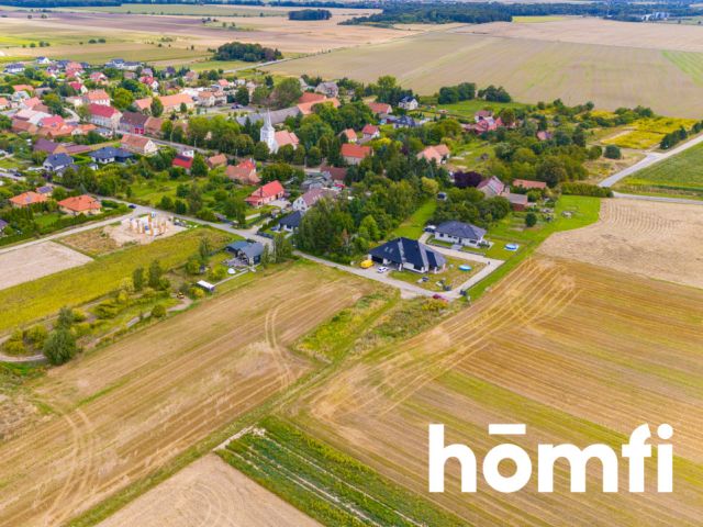 Duża działka budowlana w Zachowicach z gotowym projektem - Działka - Sprzedaż - Wrocławski, Kąty Wrocławskie / Zachowice