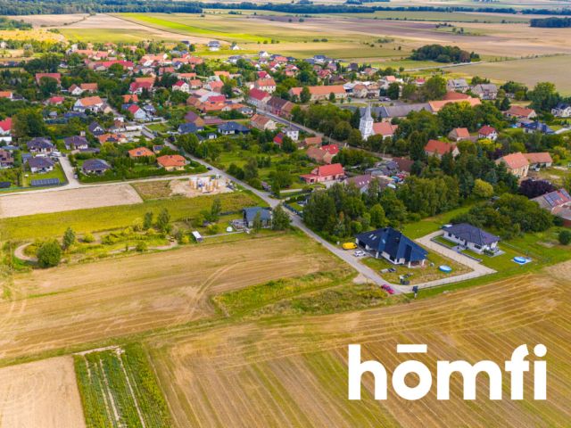 Duża działka budowlana w Zachowicach z gotowym projektem - Działka - Sprzedaż - Wrocławski, Kąty Wrocławskie / Zachowice