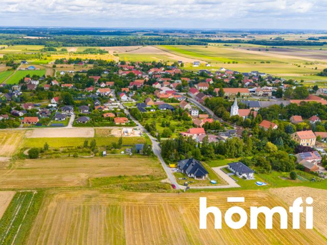 Duża działka budowlana w Zachowicach z gotowym projektem - Działka - Sprzedaż - Wrocławski, Kąty Wrocławskie / Zachowice