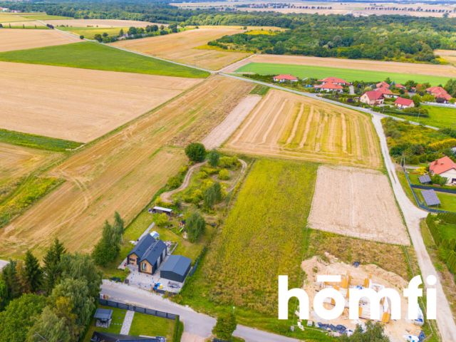 Duża działka budowlana w Zachowicach z gotowym projektem - Działka - Sprzedaż - Wrocławski, Kąty Wrocławskie / Zachowice