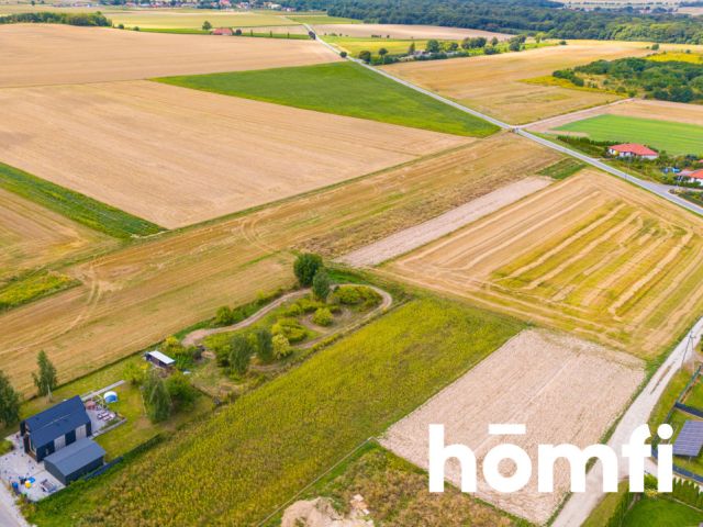 Duża działka budowlana w Zachowicach z gotowym projektem - Działka - Sprzedaż - Wrocławski, Kąty Wrocławskie / Zachowice