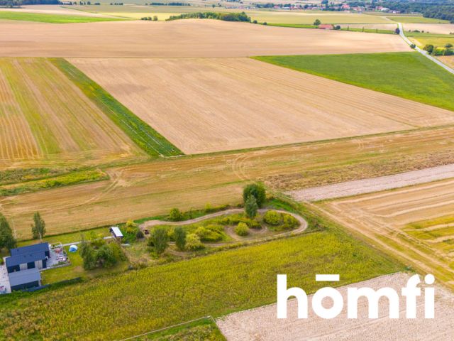 Large building plot in Zachowice with a ready project - Plot - Sale - Wrocławski, Kąty Wrocławskie / Zachowice