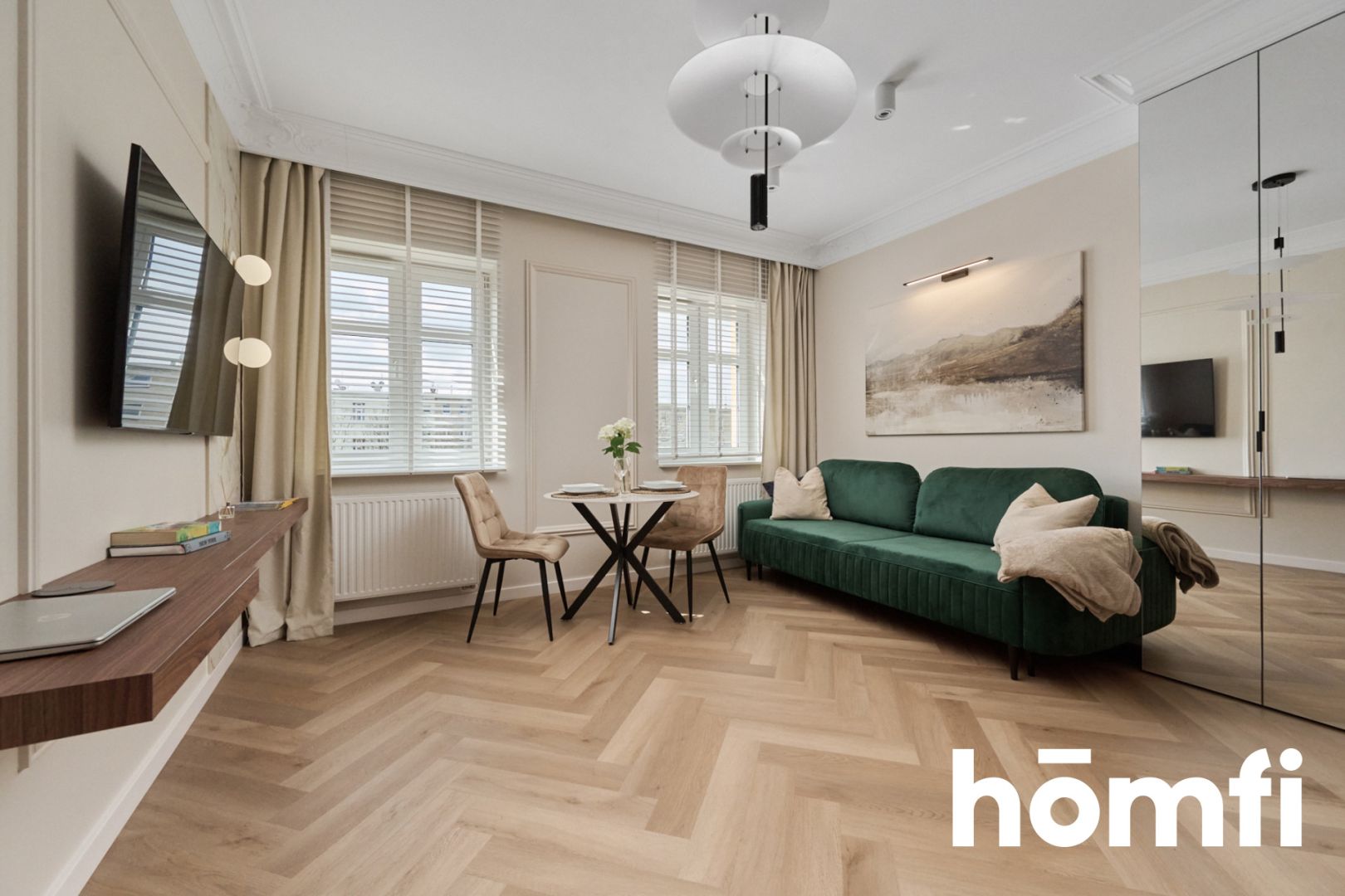 First-time rental of a luxury studio in a renovated historic building with an elevator, in the heart of Wrocław - Apartment - Rent - Wrocław, Stare Miasto