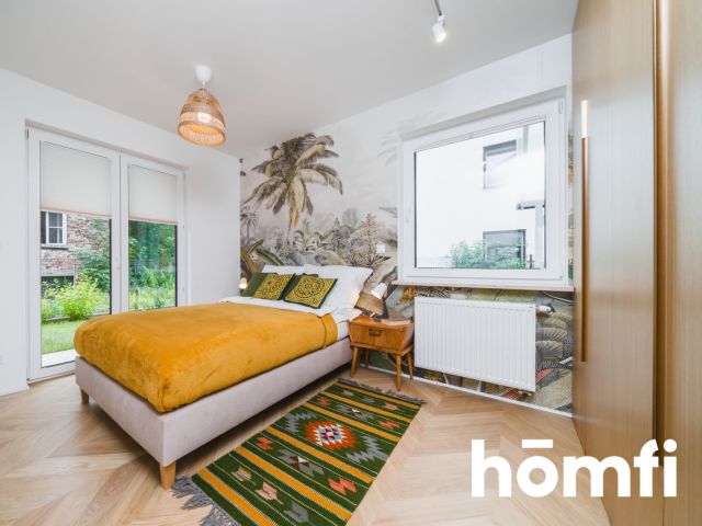 A modern apartment with a perfectly arranged garden in Wola Justowska - Apartment - Rent - Kraków, Krowodrza / Wola Justowska