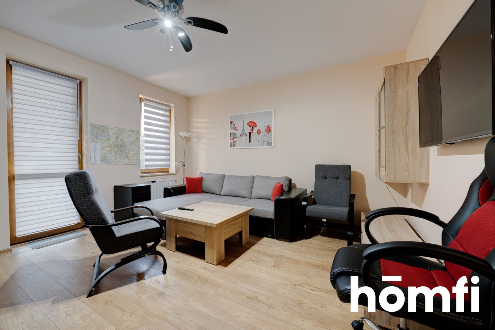 Dwupokojowe mieszkanie w samym sercu Radomia - Mieszkanie - Wynajem - Radom, Śródmieście