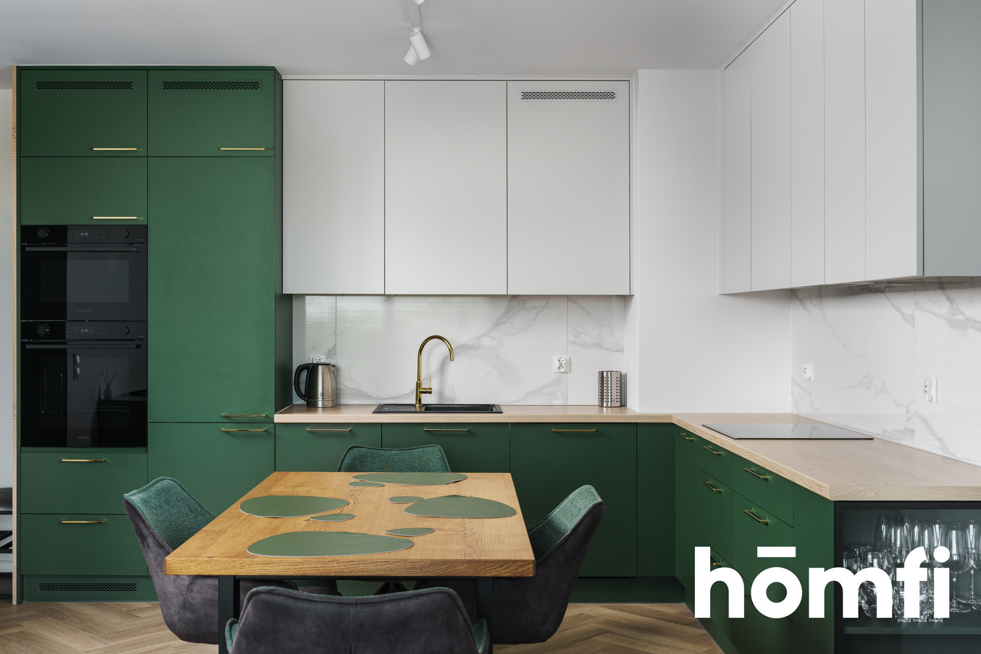 Stylish, 3-room, 2 parking spaces, Nowa Letnica - Apartment - Rent - Gdańsk, Letnica