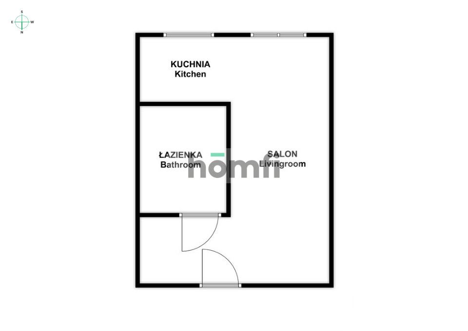 Studio Apartment for Rent in the Center of Tarnów - Apartment - Rent - Tarnów, Strusina