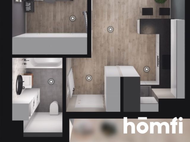 2-pokojowe mieszkanie w Centrum Łodzi! OKAZJA Apartamenty Wodna - Mieszkanie - Sprzedaż - Łódź