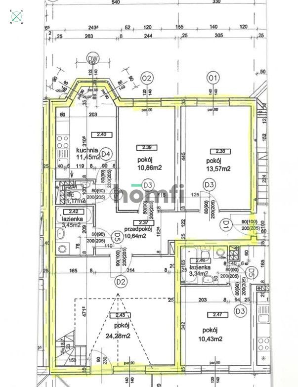 4-rooms apartment on Ołtaszyńska - Apartment - Rent - Wrocław, Krzyki