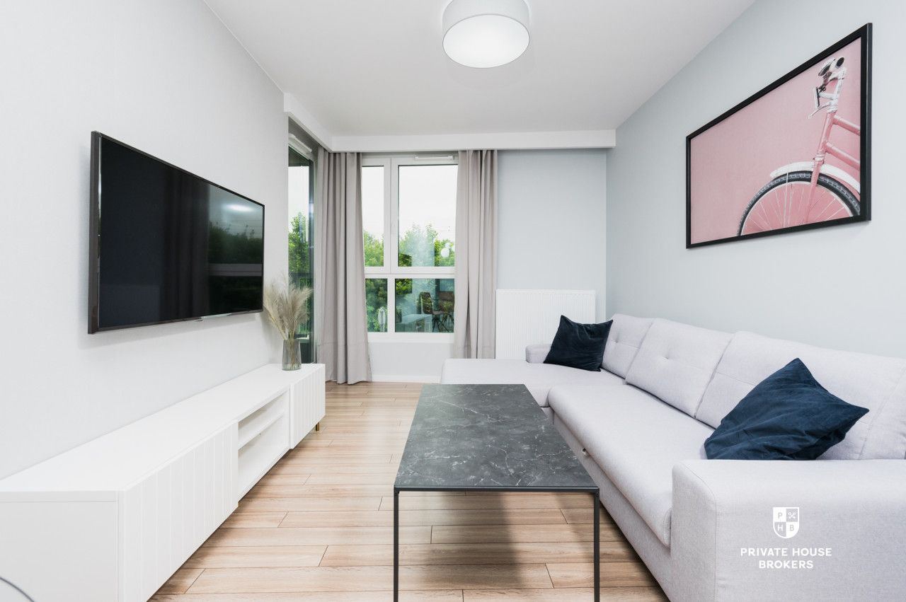 2room 45m2 in high standard, Mogilska Tower 2 at Łaszkiewicza street - Apartment - Rent - Kraków, Śródmieście / Prądnik Czerwony