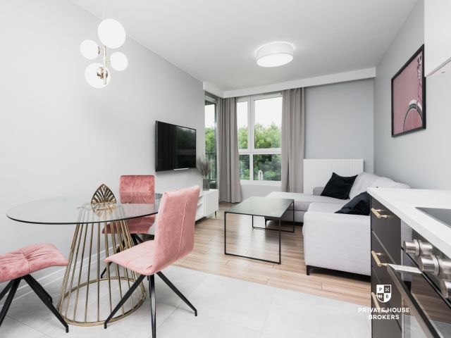 2room 45m2 in high standard, Mogilska Tower 2 at Łaszkiewicza street - Apartment - Rent - Kraków, Śródmieście / Prądnik Czerwony