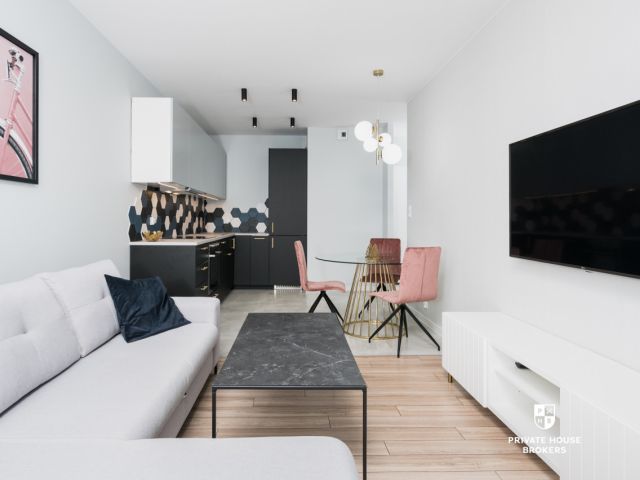 2room 45m2 in high standard, Mogilska Tower 2 at Łaszkiewicza street - Apartment - Rent - Kraków, Śródmieście / Prądnik Czerwony