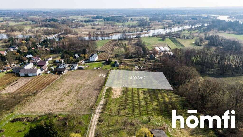 An idyllic plot near Białobrzegi - Plot - Sale - Białobrzeski, Promna / Biejków