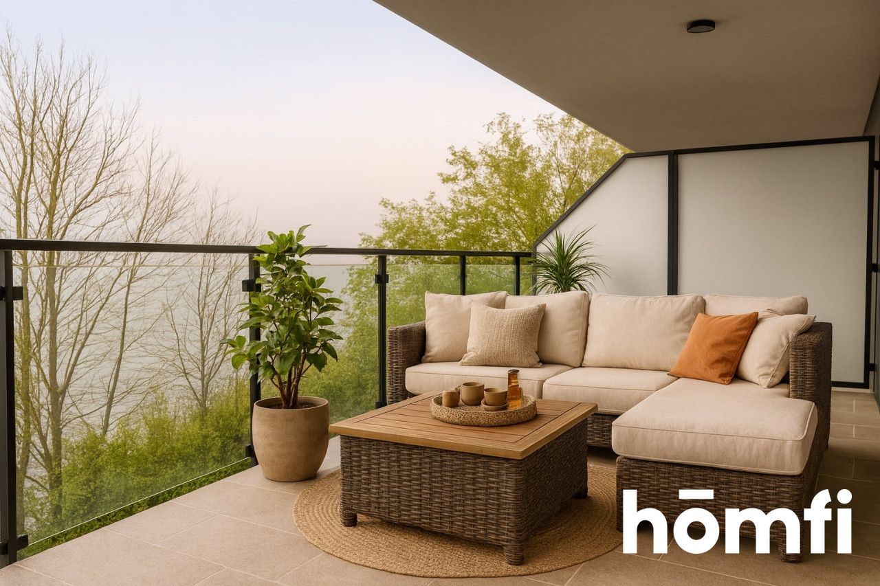 A modern, 3-level apartment with a terrace on the first line of the shore - Apartment - Sale - Legionowski, Serock / Zegrze