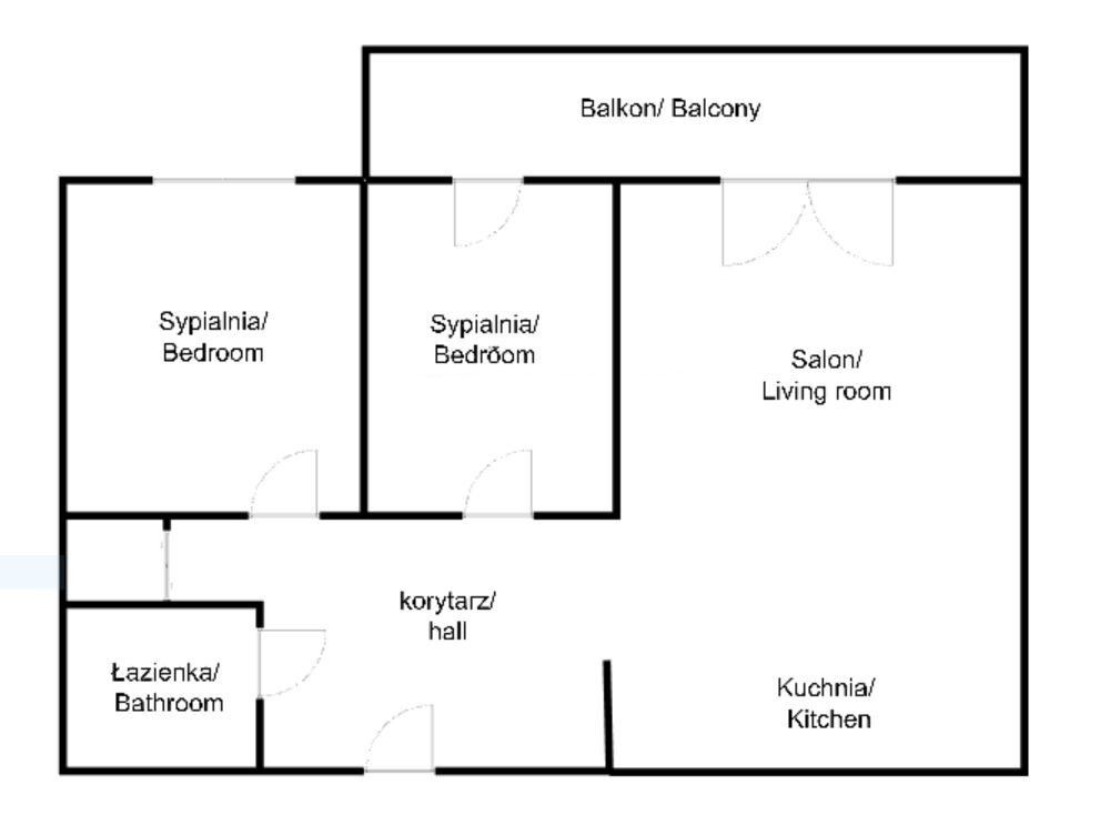 3 POKOJOWE - NOVUM - RAKOWICKA - Mieszkanie - Wynajem - Kraków, Śródmieście / Stare Miasto