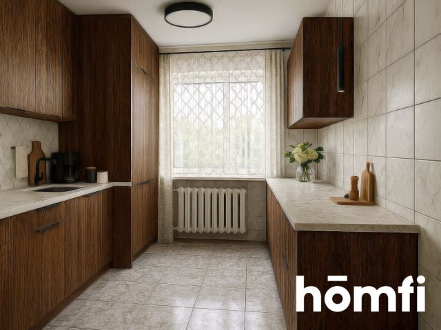 2-pok. na parterze z loggią, oddzielna kuchnia - Mieszkanie - Sprzedaż - Gdańsk, Suchanino